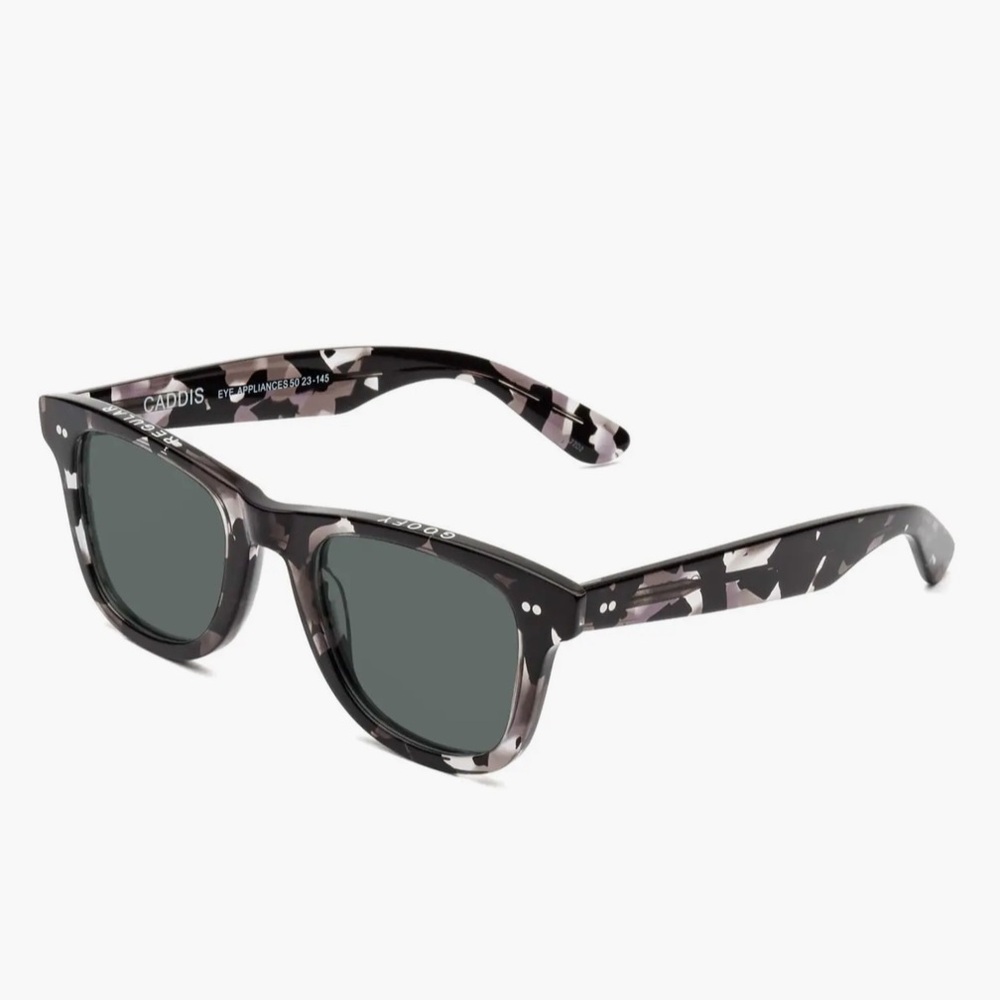 NWT - Caddis Tortoiseshell polarized Sunglasses - Gray Lenses- never used!